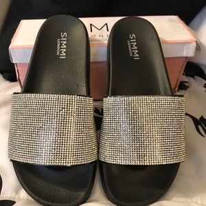 Simmi London Rinestone Slides! ✨✨ New ✨✨